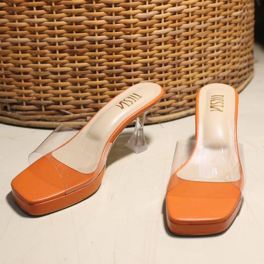 Aayomet Cute Sandals for Women Up Heels Womens Ladies Casual High d Shoes  Sandals Lace Toe Women's sandals,Orange 8.5 - Walmart.com