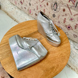 Sneaker Wedges (Silver)
