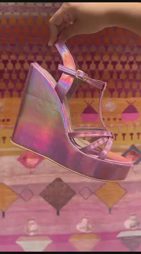 Buy I'S AN OBSESSION HOLOGRAPHIC PLATFORMS for Women Online in India