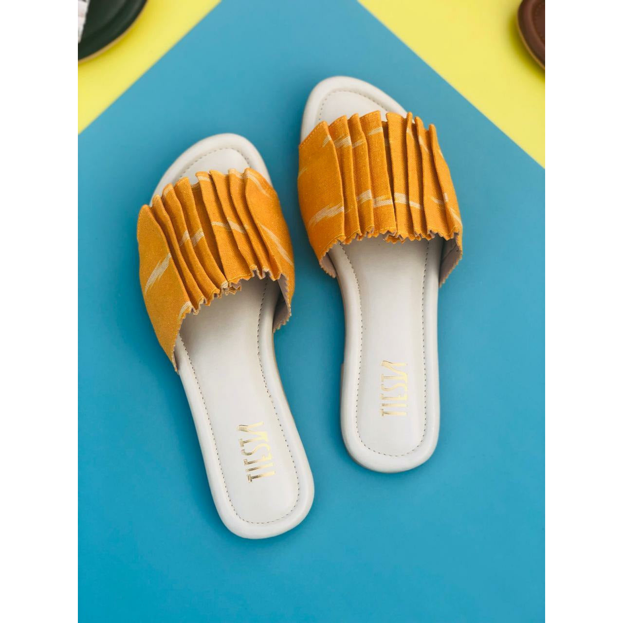 Ethnics (Yellow) Flats Casual shoes