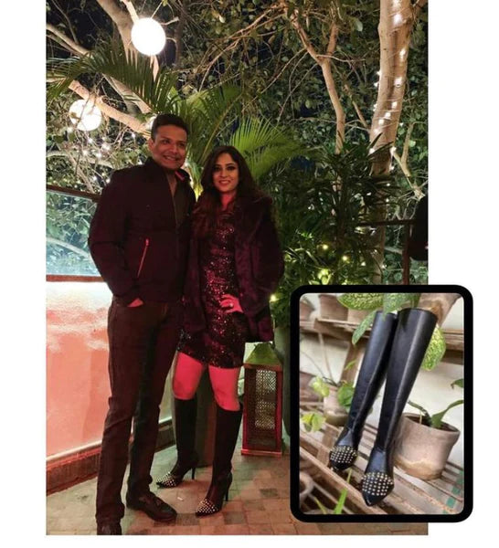 Sexy sales black booties