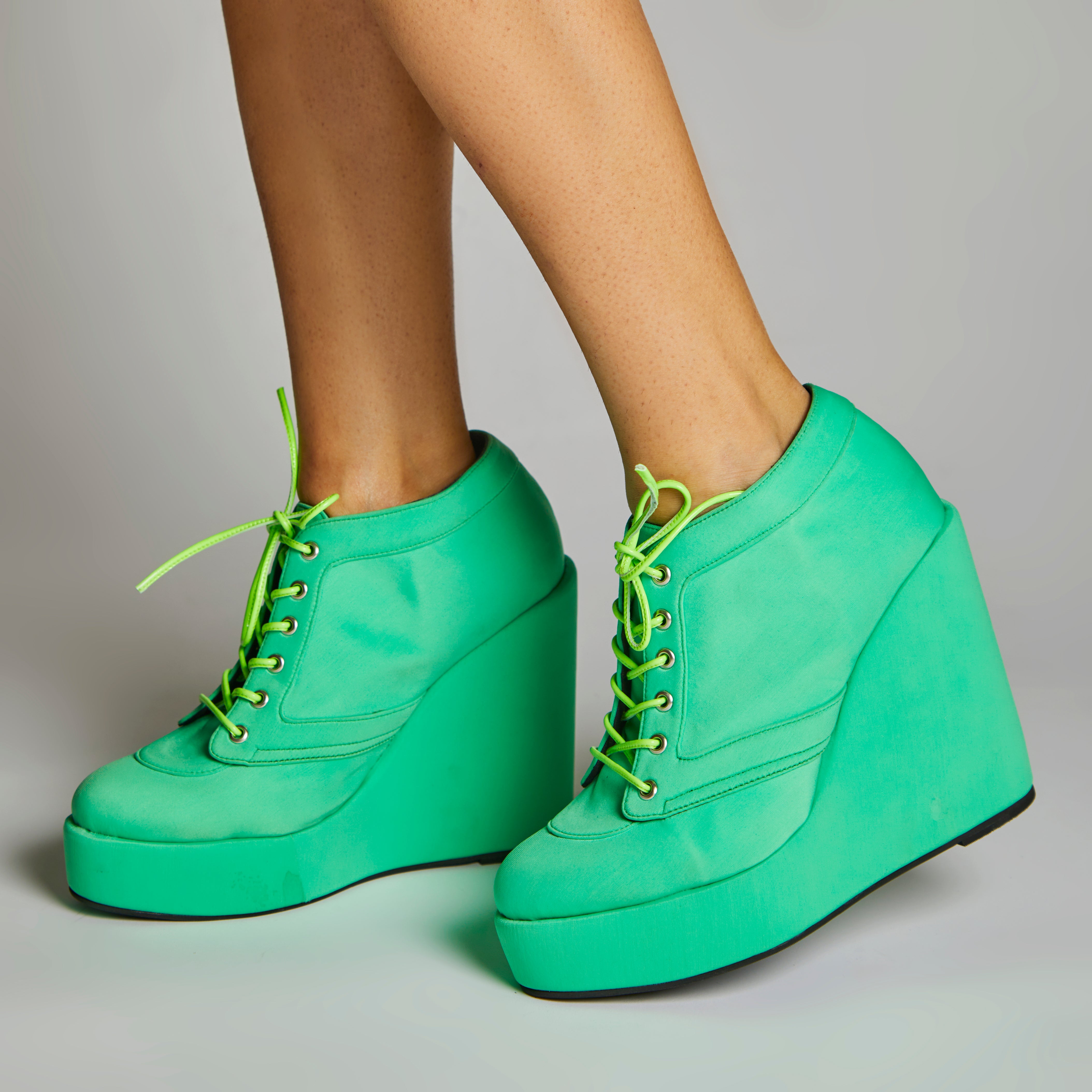 Sneaker Wedges (Green)
